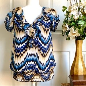 LAVISH printed blouse